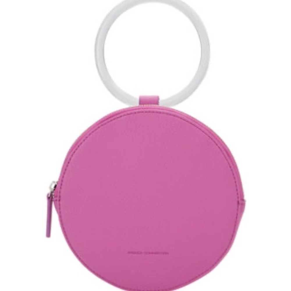 🆕 French Connection Round Ring-Handle Wristlet Bag final mark down - Picture 4 of 5